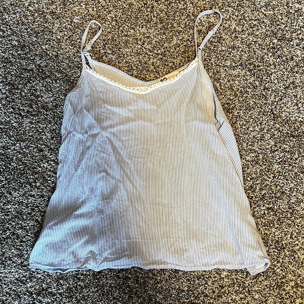 Mini striped tank top